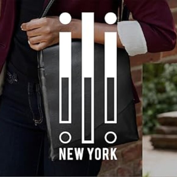 New York ili Leather Crossbody Organizer Purse - Picture 5 of 5